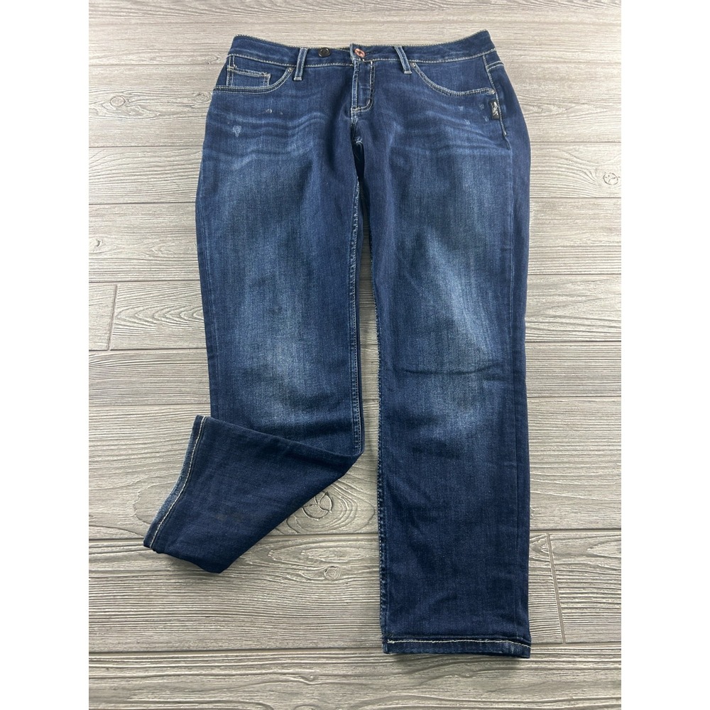 Silver Jeans Women's Boyfriend Fit Dark Wash Size 30 X 29